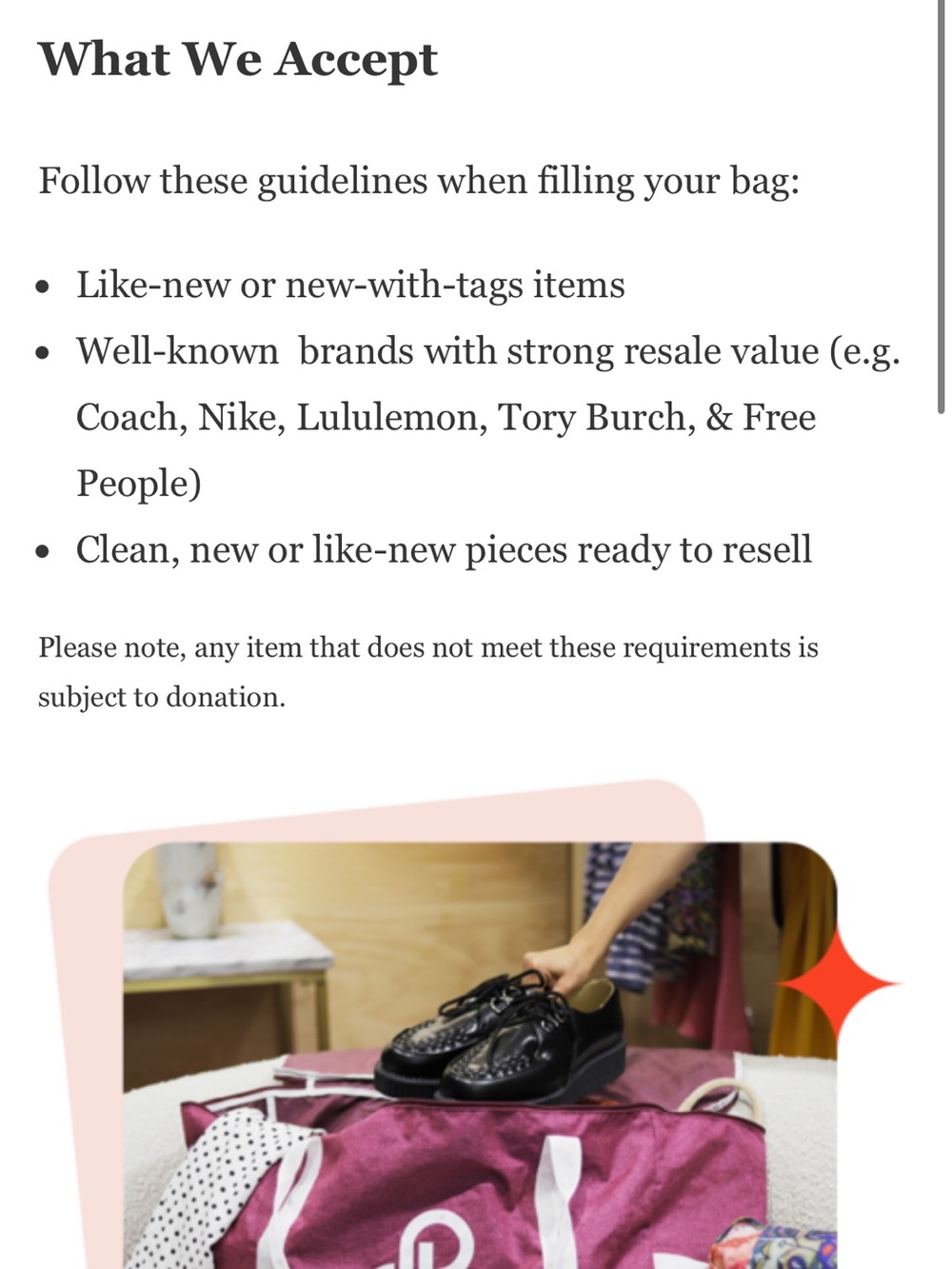 Poshmark Consignment Program - Please Read - Picture 3 of 3